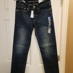 Three Pairs! American Eagle Men's Airflex+ Slim Straight Jeans 28x30